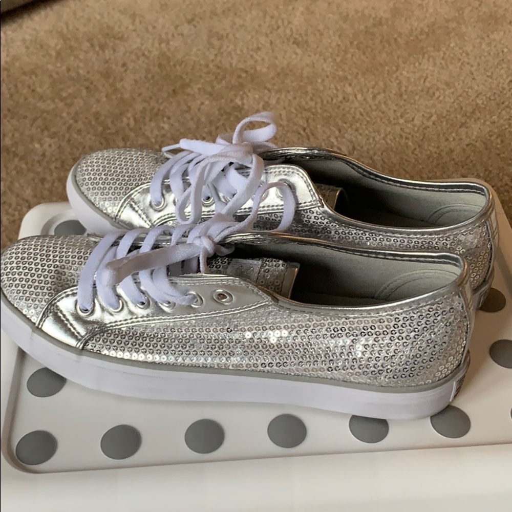 Silver Sequins sneakers